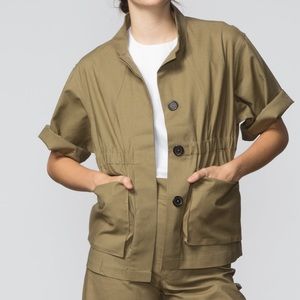SBJ AUSTIN KIM JACKET - ARMY GREEN CANVAS